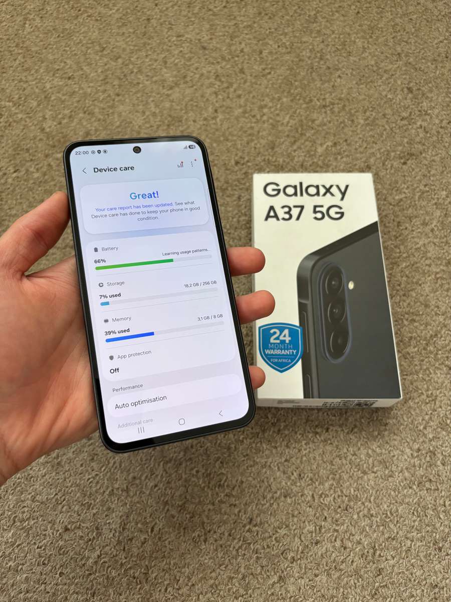 Samsung A37 5G Dual SIM 256gb 8gb ram Immaculate condition with box