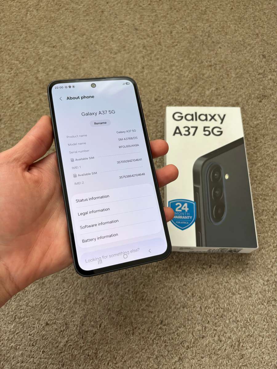 Samsung A37 5G Dual SIM 256gb 8gb ram Immaculate condition with box