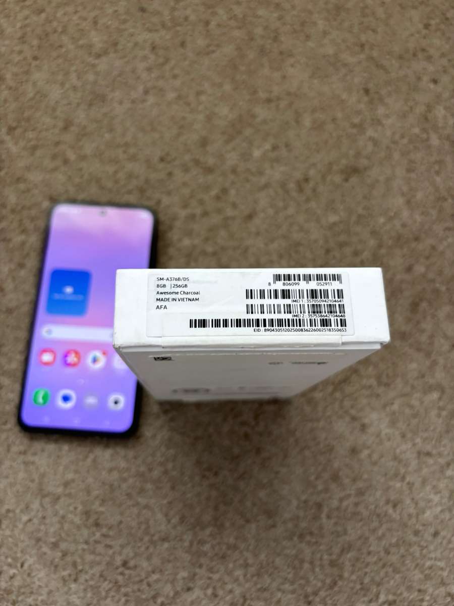 Samsung A37 5G Dual SIM 256gb 8gb ram Immaculate condition with box