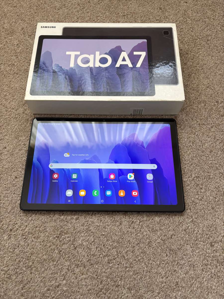 Samsung Galaxy Tab A7 10.4inch 32GB LTE with box and cover