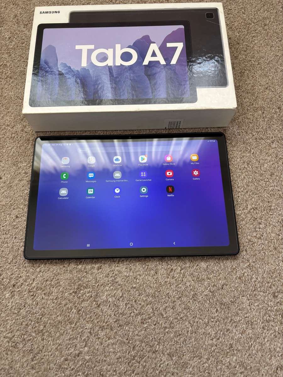 Samsung Galaxy Tab A7 10.4inch 32GB LTE with box and cover