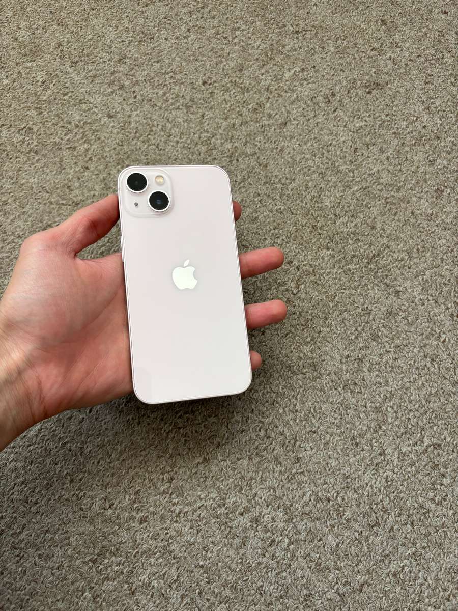 iPhone 13 Dual sim 128gb good condition with cover - Pink