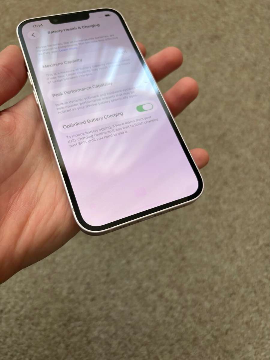 iPhone 13 Dual sim 128gb good condition with cover - Pink