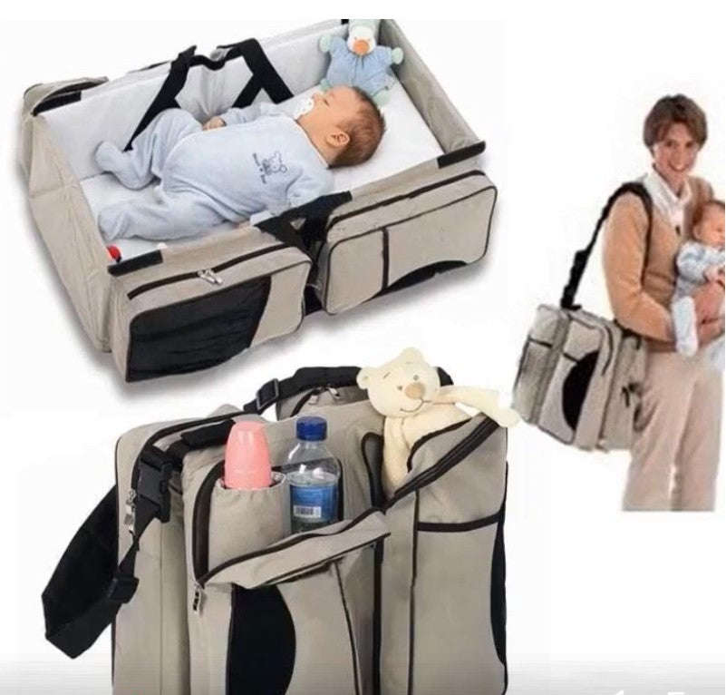 2 in 1 Travel Baby Bed & Bag