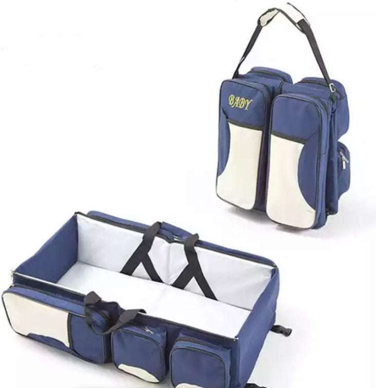 2 in 1 Travel Baby Bed & Bag
