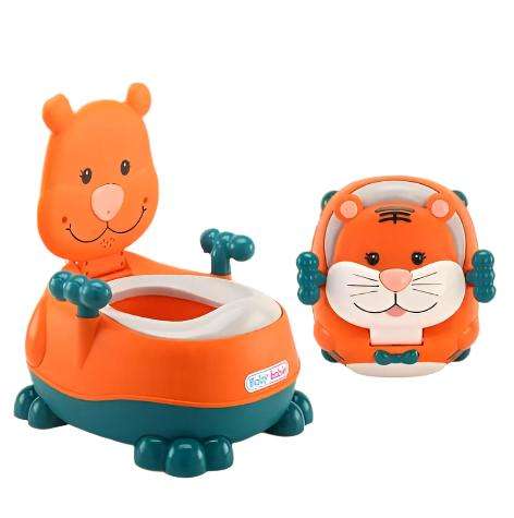 Foldable Baby Potty Toilet with Music Lovely Cartoon Baby Potty Kids Portable Camping Toilet Anti...