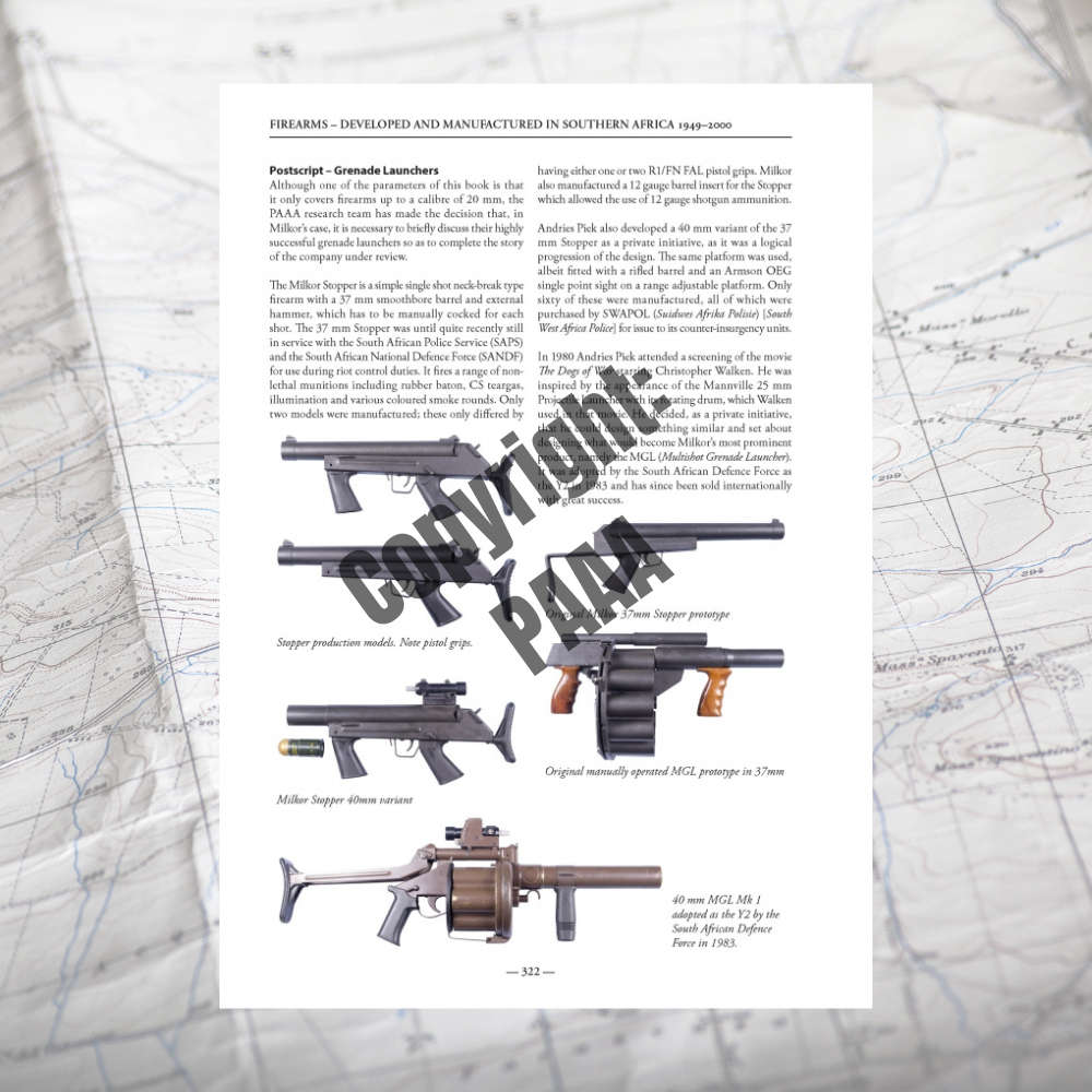 SOFTCOVER: Firearms Developed & Manufactured in Southern Africa 1949-2000 Third Impression