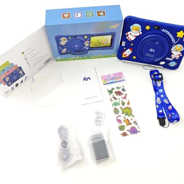 Astronaut 7 inch Kids Tablet 12+256GB Android Wifi Camera Learning Gaming Educational Tablet for ...