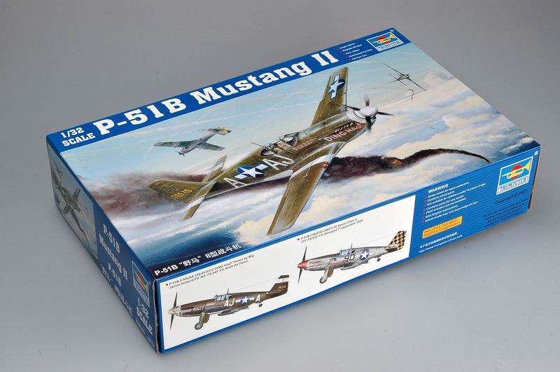 P-51 B Mustang - 1/32 Scale - Trumpeter - TRU02274