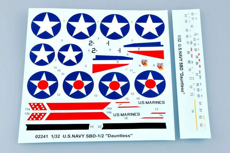 SBD-1/2 "Dauntless" - 1/32 Scale - Trumpeter - TRU02241