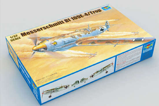 Messerschmitt BF 109E-4/Trop - 1/32 Scale - Trumpeter - TRU02290