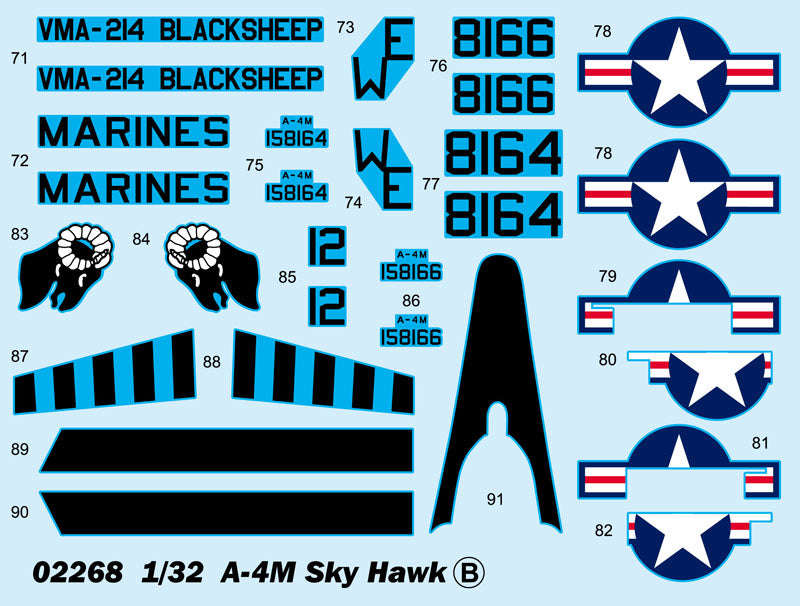 A-4M Skyhawk - 1/32 Scale - Trumpeter - TRU02268