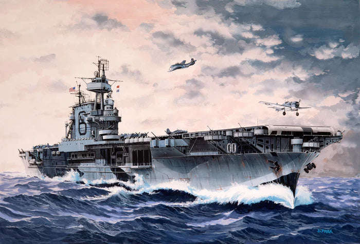 Starter Kit USS Enterprise CV-6 - 1/1200 Scale - Revell - REV75824