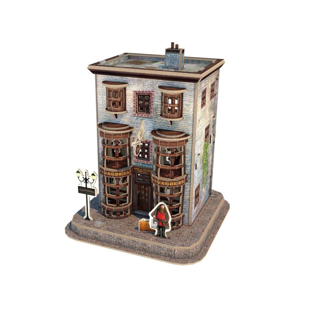 Harry Potter Ollivanders Wand Shop 66pc/18cm 4D Model Kits 51069