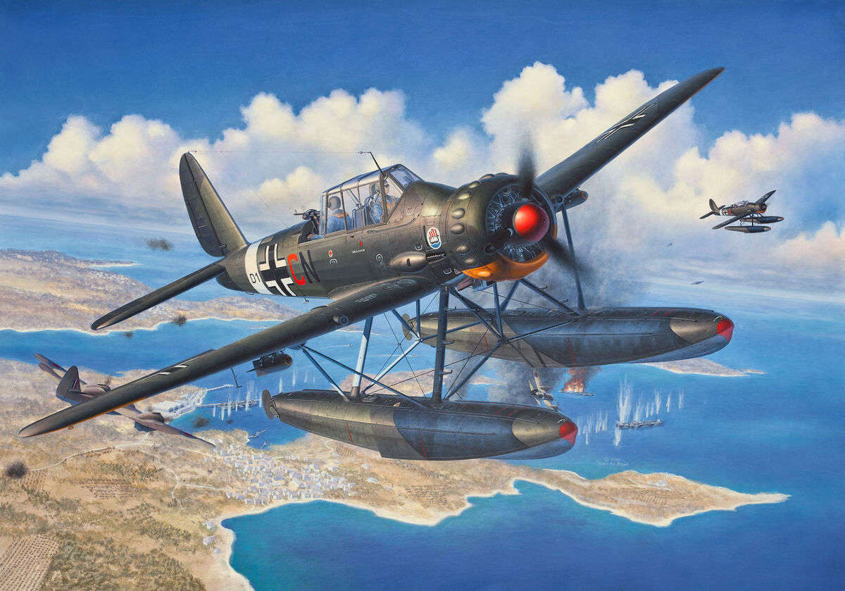 Arado Ar196A-3 Seaplane - 1/32 Scale - Revell - REV03787