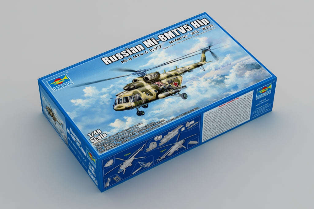Russian MI-8MTV5 HIP - 1/48 Scale - Trumpeter - TRU05853
