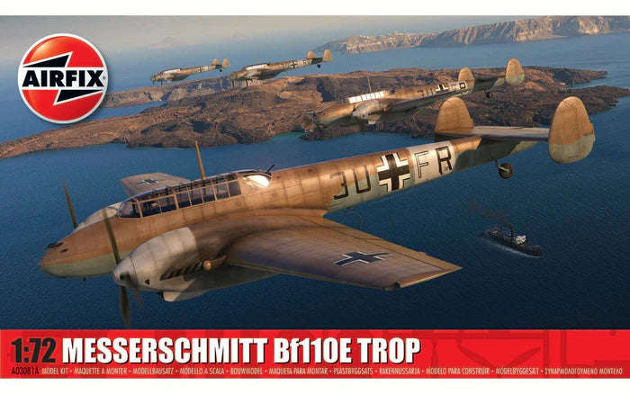 Messerschmitt Bf.110E 1/72 Scale Airfix A03081A