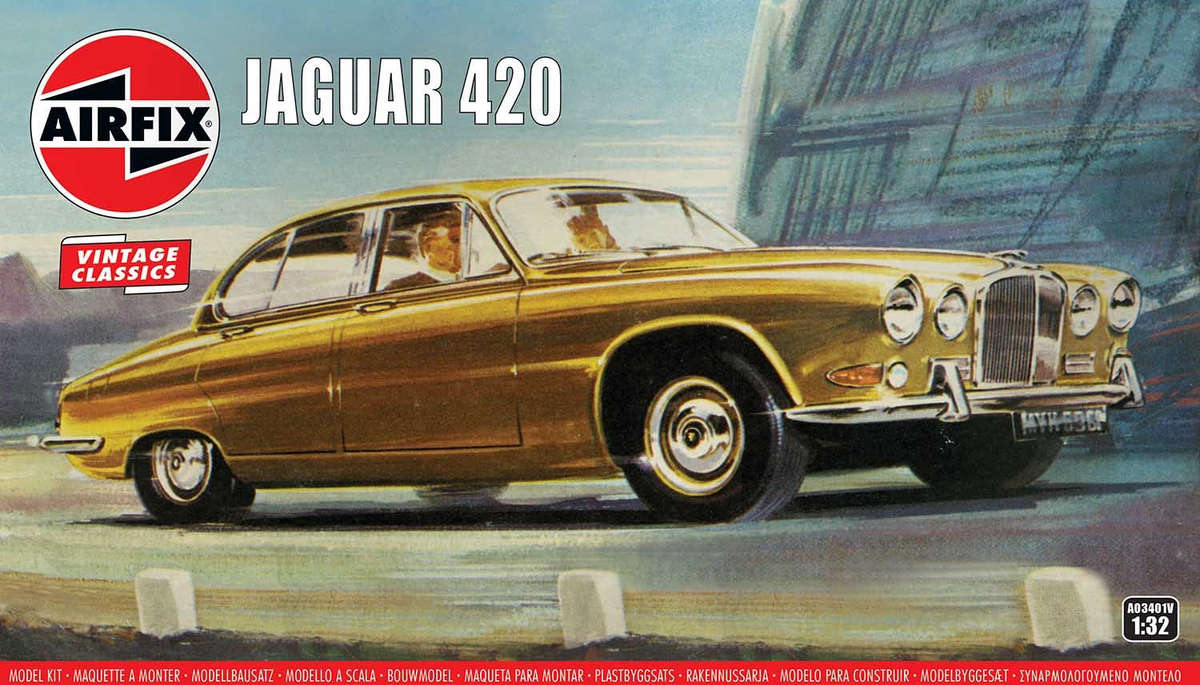Jaguar 420 1/32 Scale Airfix A03401V