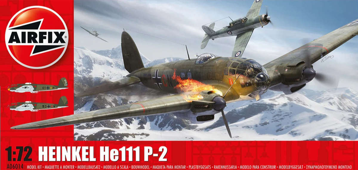 Heinkel He.111 P2 1/72 Scale Airfix A06014