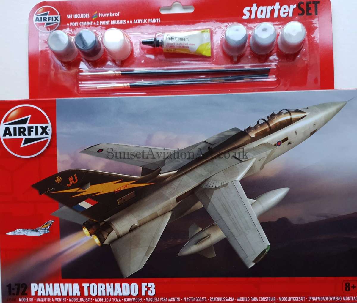 Panavia Tornado Large Starter Set 1/72 Scale Airfix A55301
