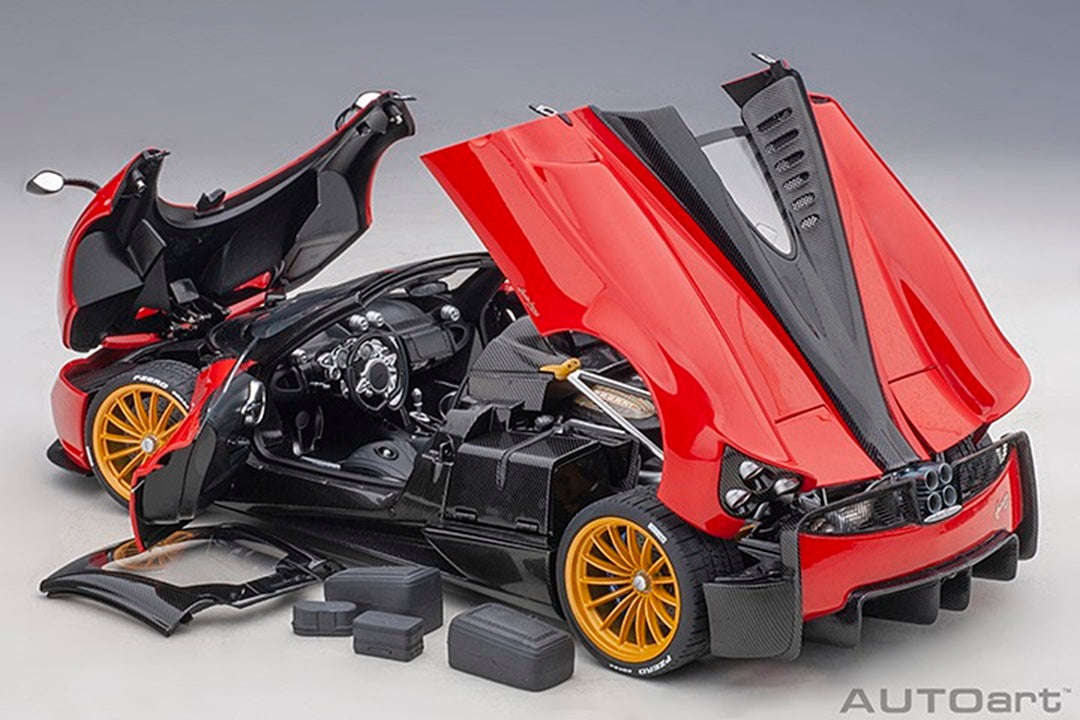 Pagani Huayra Rosso Monza 1/18 Scale Auto Art AA78287
