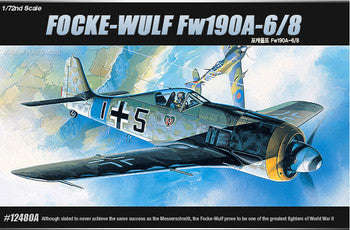 Focke-Wulf Fw.190A-6/8 1/72 Scale Academy 12480