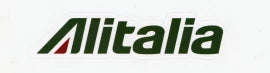 Alitalia Sticker - AS6