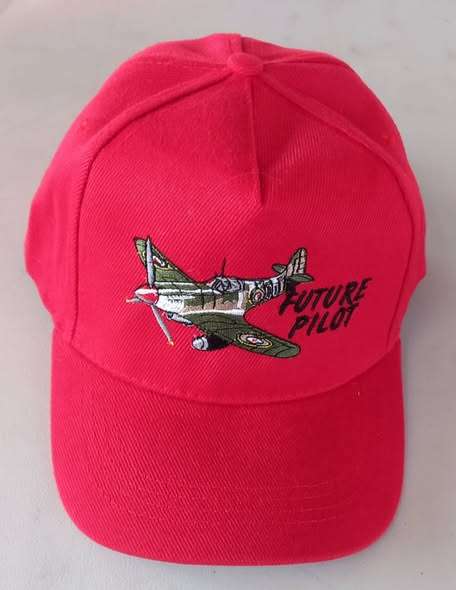 Spitfire Future Pilot Kiddies Cap Red CAP1