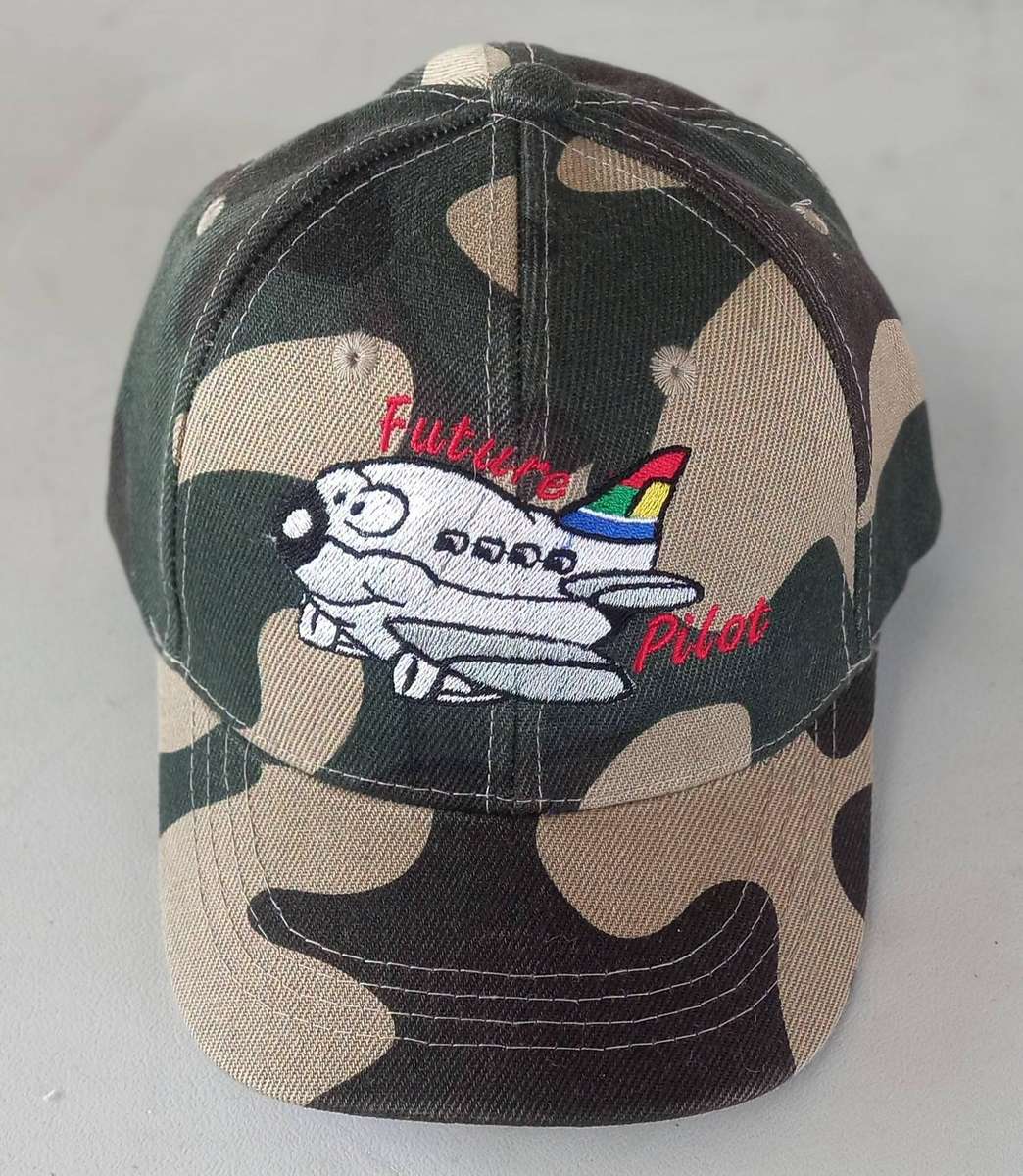 Airline Future Pilot Kiddies Cap Camo - CAP10