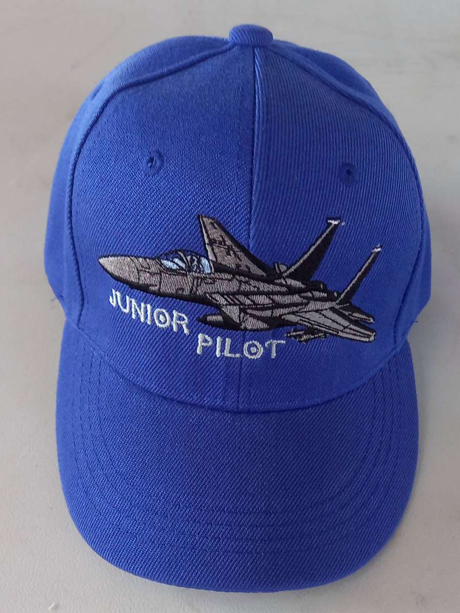 F-15 Eagle Junior Pilot Kiddies Cap Blue - CAP11