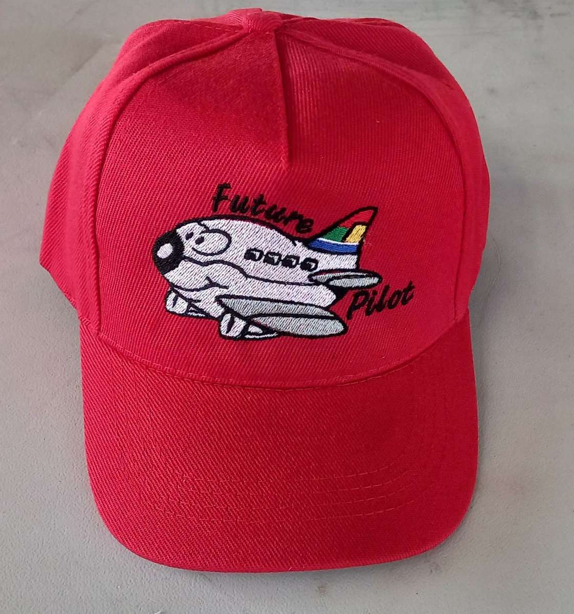 Airline Future Pilot Kiddies Cap Red - CAP12