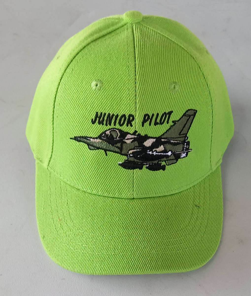 Mirage F1 Junior Pilot Kiddies Cap Lime Green- CAP13
