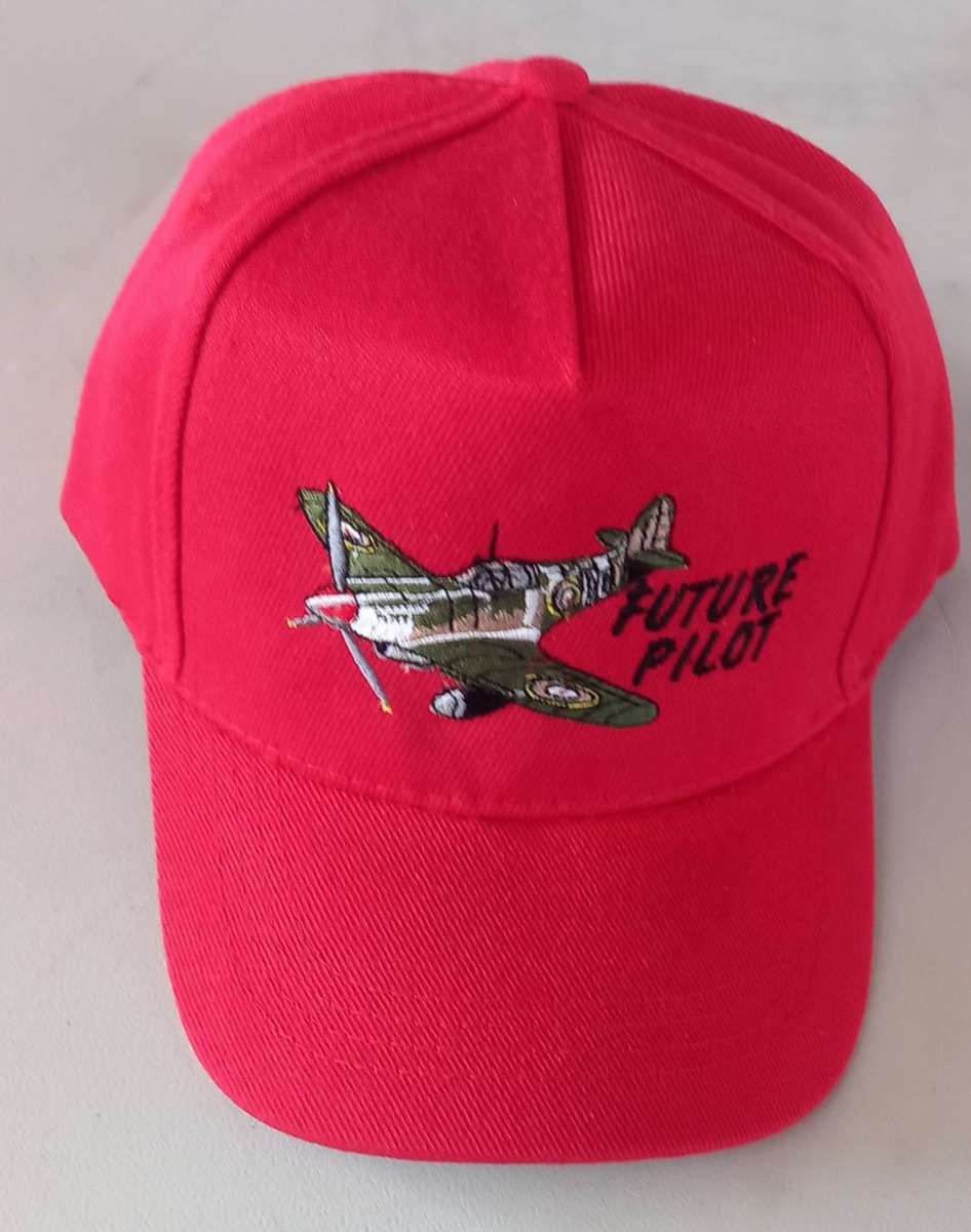 Spitfire Future Pilot Kiddies Cap Red - CAP19