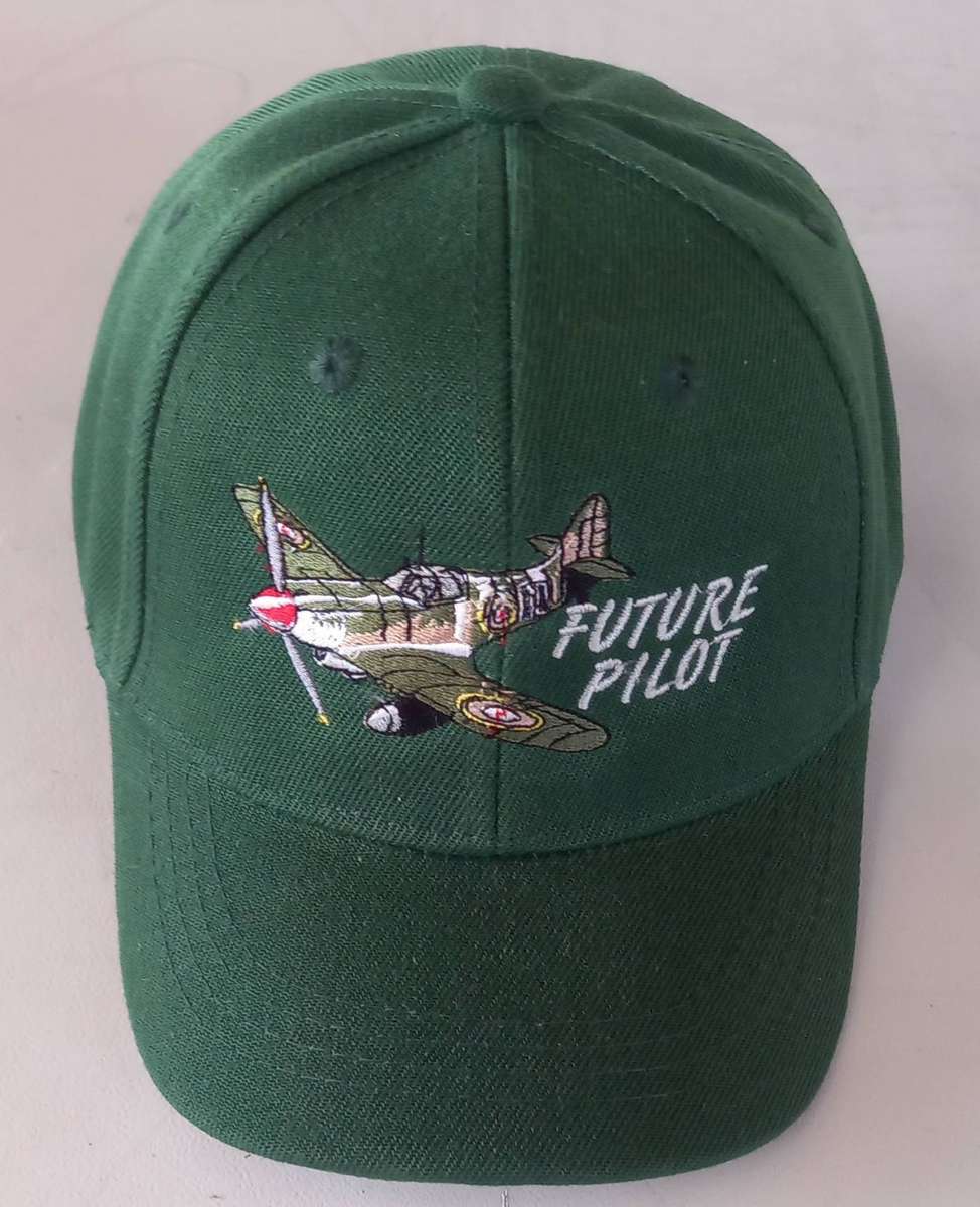 Spitfire Future Pilot Kiddies Cap Green - CAP20