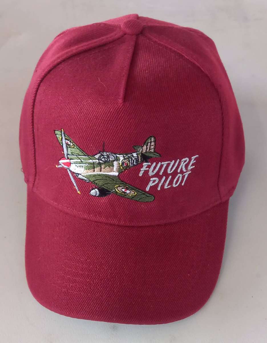 Spitfire Future Pilot Kiddies Cap Maroon - CAP24