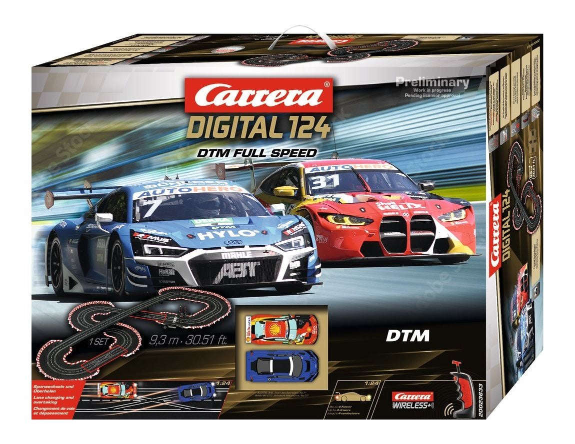 DIGITAL DTM Full Speed 9.3m 1/24 Set Carrera 23633
