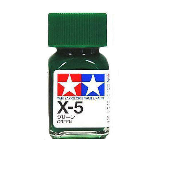 Gloss Green Enamel Paint 10ml - Tamiya X-5