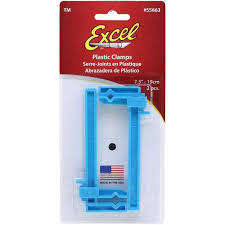 Small Plastic Clamps (2) - Excel 55663