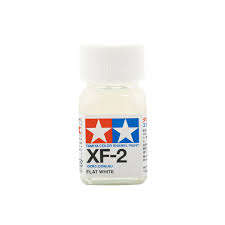 Flat White Enamel Paint 10ml - Tamiya XF-2