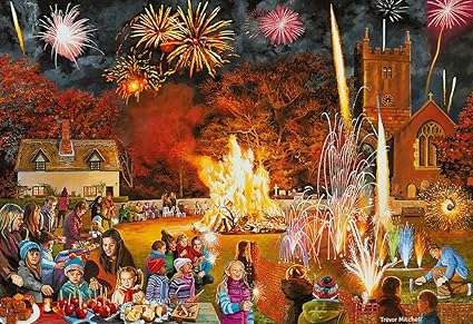 Village Celebrations - Four 500 Piece Gibson Puzzles GIB5051