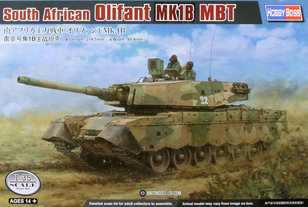 Olifant Mk.1B Main Battle Tank - 1/35 Scale Hobby Boss 83897