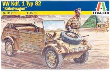 Kubelwagen  - 1/35 Scale Italeri 312
