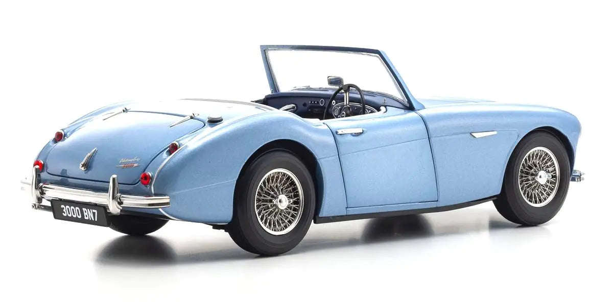 AUSTIN HEALEY 3000 BN7 HEALEY BLUE  1/18 Scale Kyosho KYO08149HBL