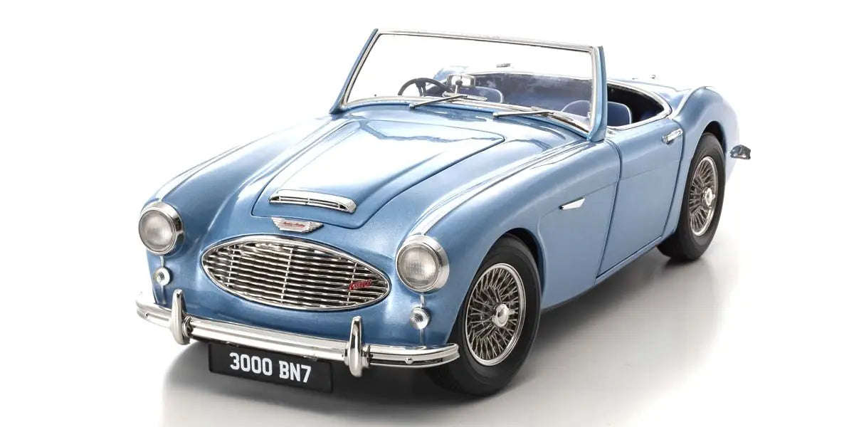 AUSTIN HEALEY 3000 BN7 HEALEY BLUE  1/18 Scale Kyosho KYO08149HBL
