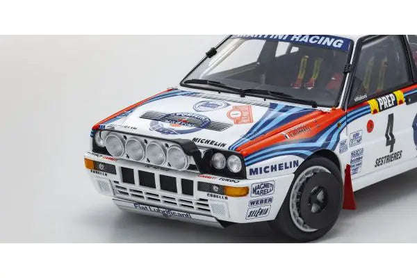 LANCIA DELTA INTEGRALE MC #4 WHITE 1992 1/18 Scale Kyosho KYO08348A
