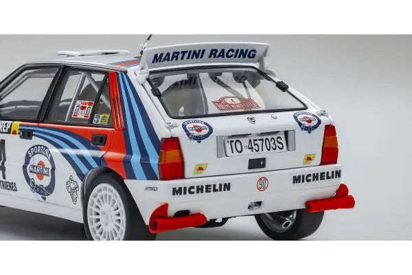 LANCIA DELTA INTEGRALE MC #4 WHITE 1992 1/18 Scale Kyosho KYO08348A