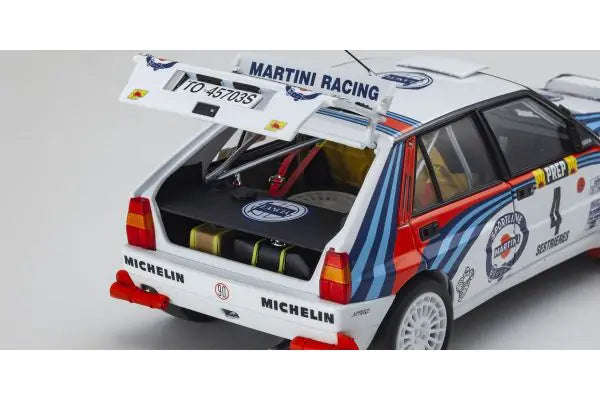 LANCIA DELTA INTEGRALE MC #4 WHITE 1992 1/18 Scale Kyosho KYO08348A