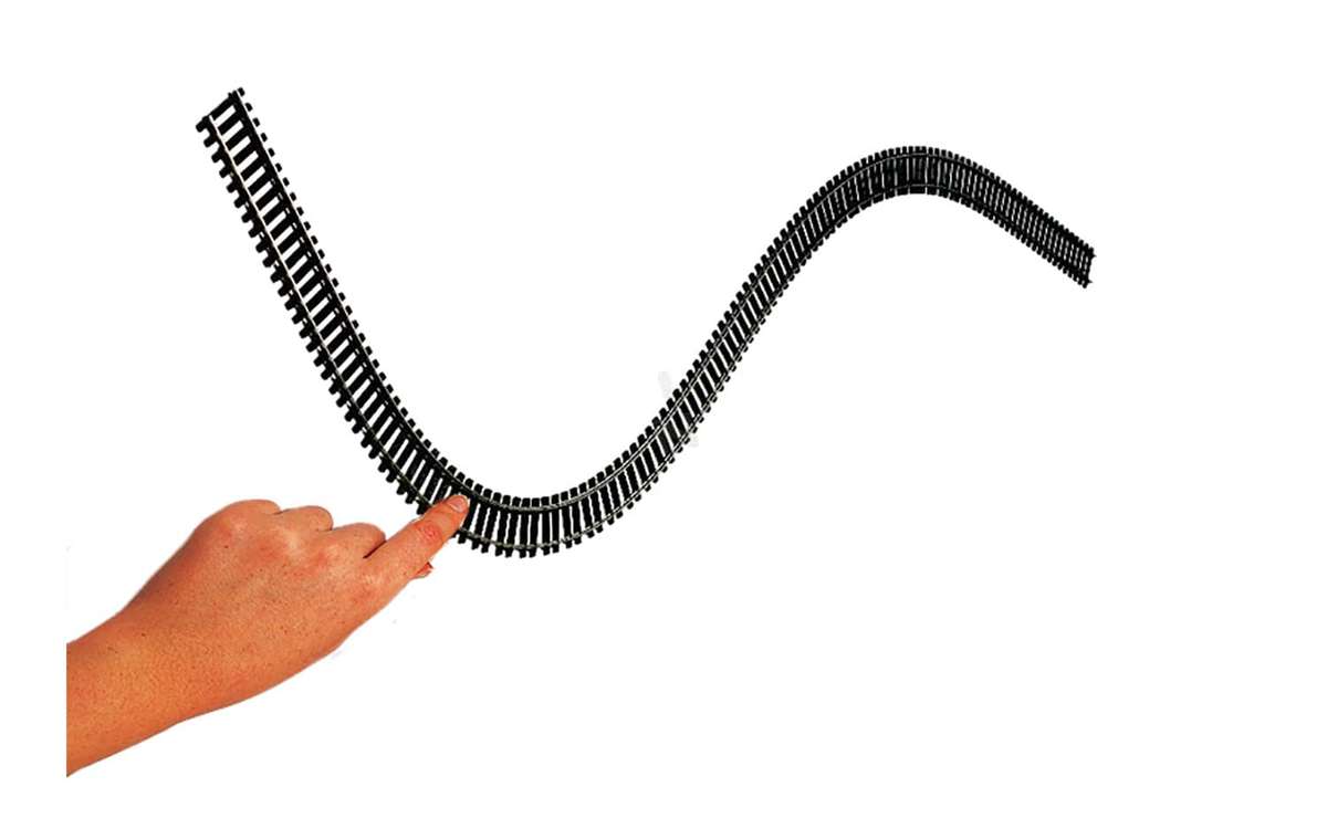 Semi-flexible track 915mm Hornby R8090