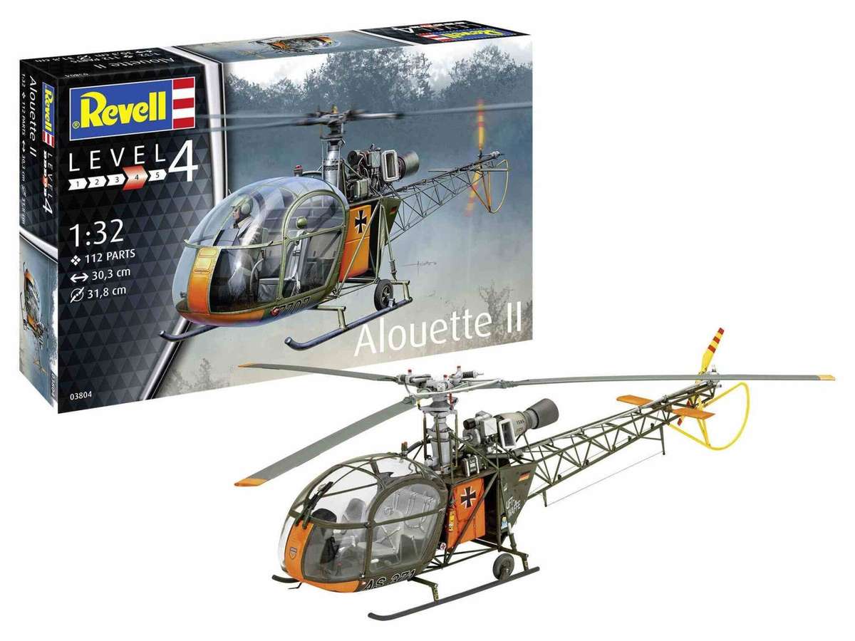 Alouette II - 1/32 Scale - Revell - REV03804