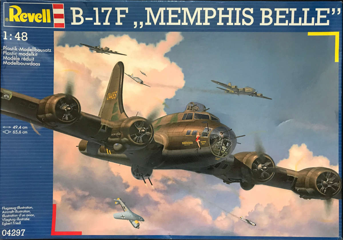 B-17f Memphis Belle 1/48 Revell 04297